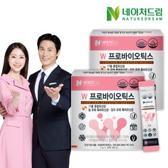 W프로바이오틱스 2g x 30포 60g 2박스