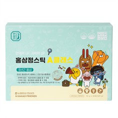 한삼인 카카오프렌즈 홍삼정스틱 A클래스 10g x 32포 1세트+쇼핑백