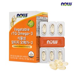 식물성 알티지 오메가-3 (Vegetable rTG Omega-3) 이미지