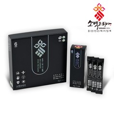 [소백코리아] 홍삼스틱 더 블랙 30포