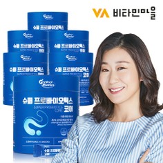 퍼펙트바이오틱스 10억보장 유산균 슈퍼 프로바이오틱스 코어 6통 총360포 12개월분