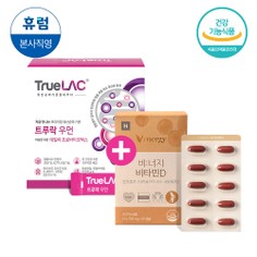 트루락 우먼 프로바이오틱스 1박스+비너지비타민D 1박스