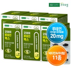 굿아이 루테인 맥스 30캡슐x6개6개월