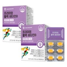 대웅생명과학 프리미엄 활력 비타민B, 60정, 2개