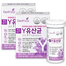 쎈트힐 제일와이 Y유산균 15g, 30정, 2개