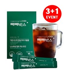 (4개) 다이어트커피 아메리카노맛커피 가르시니아 나어때 빼빼벅스 5g 14포, 70g, 1세트