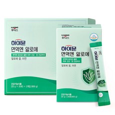 일동후디스 하이뮨 면역엔 알로에 40p, 400g, 2개