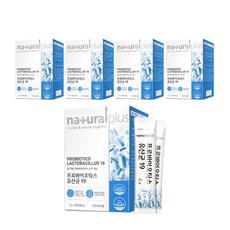 내츄럴플러스 프로바이오틱스 유산균 19 30p, 60g, 5개입