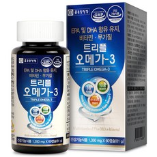 종근당건강 트리플 오메가3, 60정, 1개