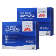 고려은단 듀얼플로라 프로바이오틱스 유산균 60캡슐 X 2개 (4개월분)