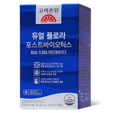 고려은단 듀얼플로라 포스트바이오틱스 유산균 30포 X 1개 (1개월분)