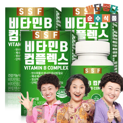 순수식품 비타민B 컴플렉스 9개월분(270정) 비타민비 비오틴 8중복합기능