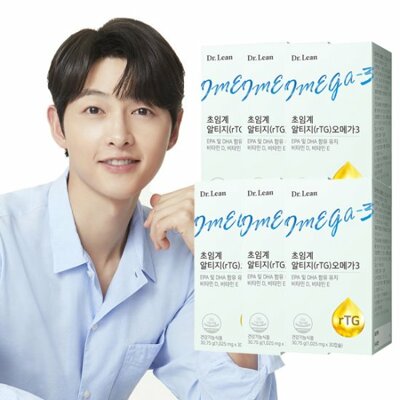 [닥터린] 초임계 추출 알티지(rTG)오메가3 30캡슐 x 6박스