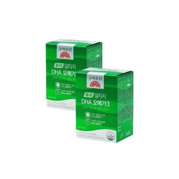 [보리보리/까사비나]고려은단 퓨어 알티지 DHA 오메가3 751mg x 60캡슐 x 2박스 S