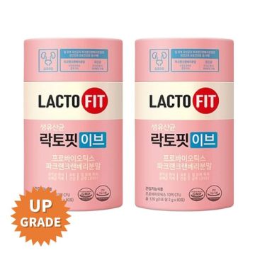 [보리보리/까사비나]종근당건강 락토핏 생유산균 이브 업그레이드 리뉴얼 2