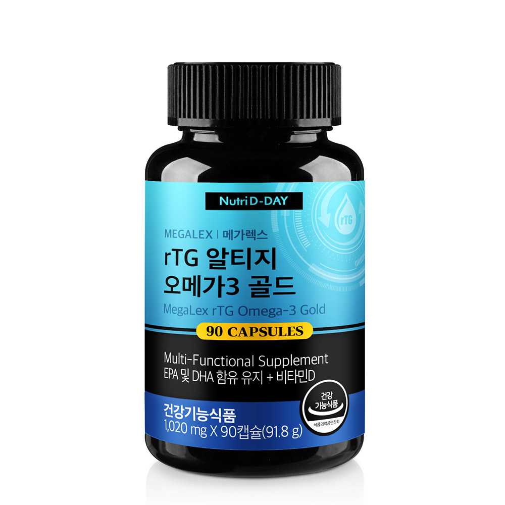 메가렉스 rTG 알티지 오메가3 골드 
