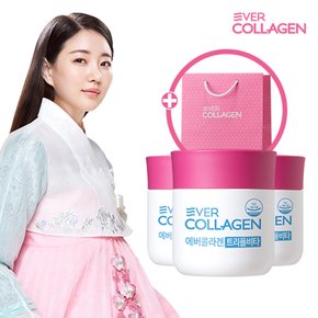 [에버콜라겐]자외선케어 트리플비타 12주분+선물용 쇼핑백 증정