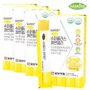 하모네 SUPER+ 쾌변 젤리 식이섬유 20g 56포 (2개월분)