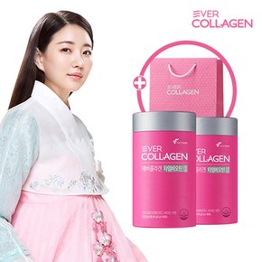 [에버콜라겐]타임비오틴 업 60일분+선물용 쇼핑백 증정