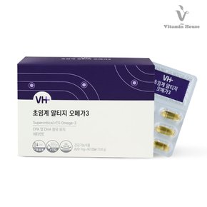 초임계 알티지 오메가3 90캡슐 1박스 3개월분