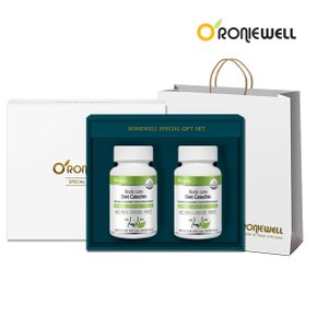  바디케어 다이어트 카테킨 60정 2개입 선물세트 + 쇼핑백