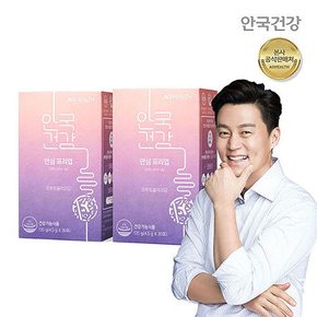  안심 프리업 프리바이오틱스 30포 2박스 (2개월)