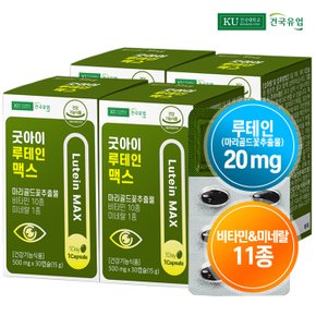 [건국유업] 굿아이 루테인 맥스 30캡슐x4개(4개월)