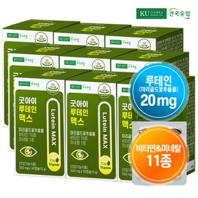 [건국유업] 굿아이 루테인 맥스 30캡슐x9개(9개월)