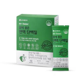 리튠 몸에 좋은 면역 단백질 40g x 10 [무료배송]