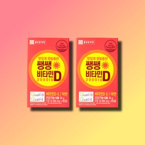 종근당쌩쌩비타민D 2박스 4개월분
