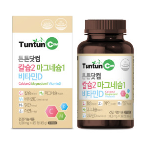 튼튼닷컴 칼슘마그네슘비타민D (6개월분) 뼈 건강 기능 식품